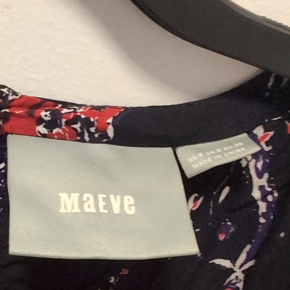 Anthropologie Maeve Floral Bird Print Women's Jumpsuit - Picture 5 of 6